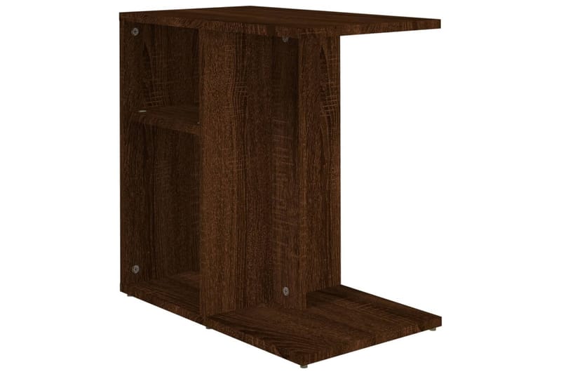 beBasic Soffbord brun ek 50x30x50 cm konstruerat trä - Soffbord - Bord