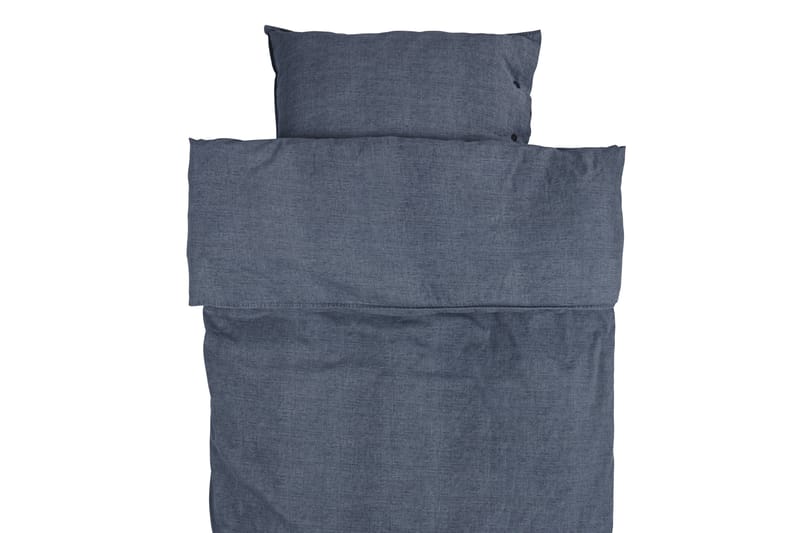 NORRE Bäddset 220x210, 50x60 Marinblå - Bäddset & påslakanset - Sängkläder - Bäddset enkelsäng