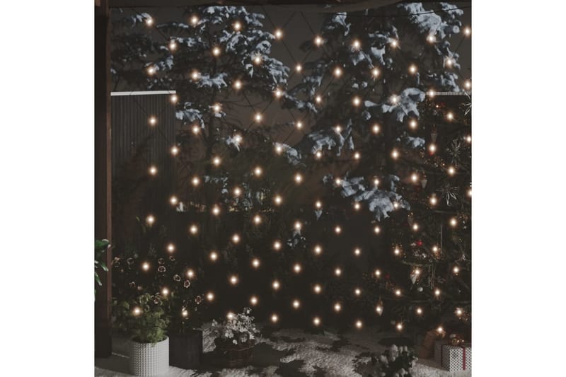Ljusnät varmvit 3x2 m 204 LED inne/ute - Vit - Julbelysning - Julbelysning utomhus
