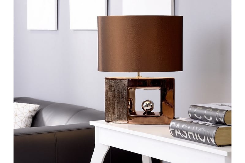 DUERO Bordslampa 38 cm - Sängbordslampa - Sovrumslampa - Fönsterlampa på fot - Bordslampor & bordsbelysning