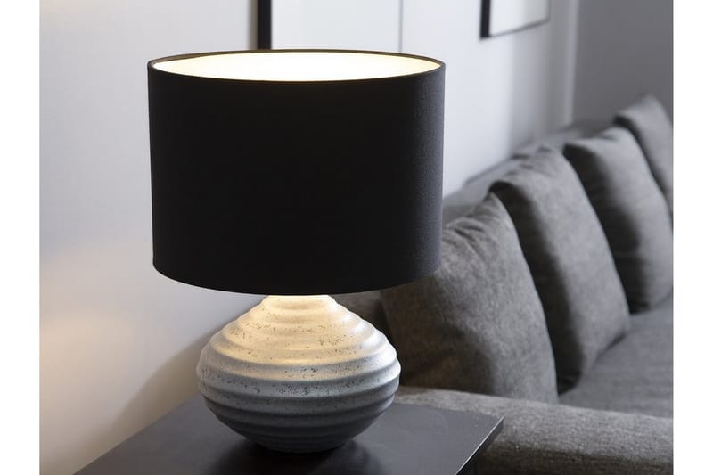 KUBAN Bordslampa 32 cm - Sängbordslampa - Sovrumslampa - Fönsterlampa på fot - Bordslampor & bordsbelysning
