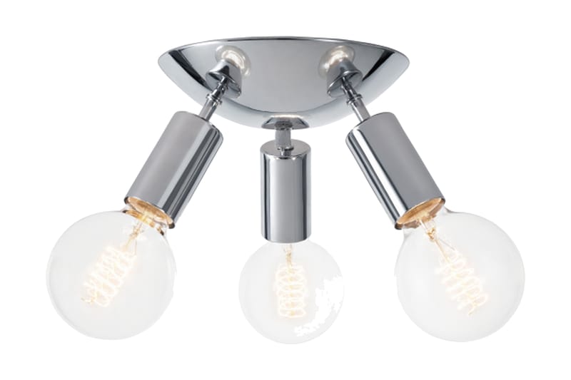 ATEN Taklampa 20 Rund Dimbar 3 Lampor Blank/Krom - Wexiodesign - Sovrumslampa - Kökslampa & pendellampa - Fönsterlampa hängande