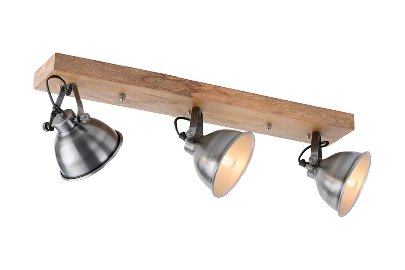 LALOMA Taklampa 24x74 cm Grå/Natur - Kökslampa & pendellampa - Sovrumslampa - Fönsterlampa hängande