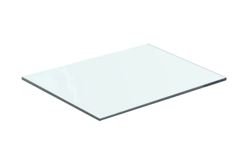 Hyllplan glas genomskinligt 40x25 cm - Transparent - Hyllplan - Garderober & garderobssystem
