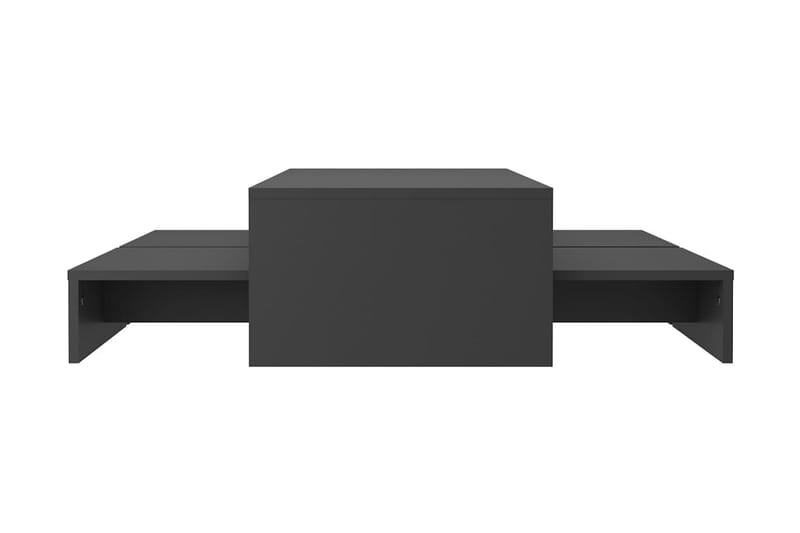 Satsbord grå 100x100x26,5 cm spånskiva - Grå - Bord - Satsbord