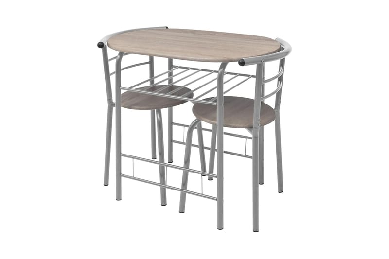 Frukostbar med stolar MDF - Beige - Matgrupp & matbord med stolar