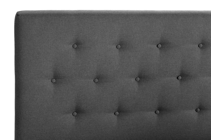 NAZAMA Sängpaket 120x200 Memorymadrass Mörkgrå - Komplett Sängpaket - Kontinentalsängar