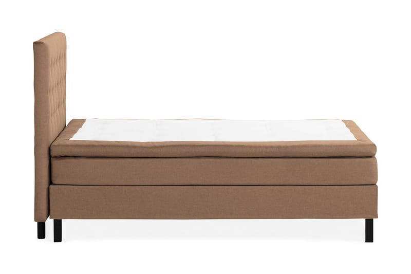 NAZAMA Sängpaket 120x200 Skummadrass Brun - Komplett Sängpaket - Kontinentalsängar
