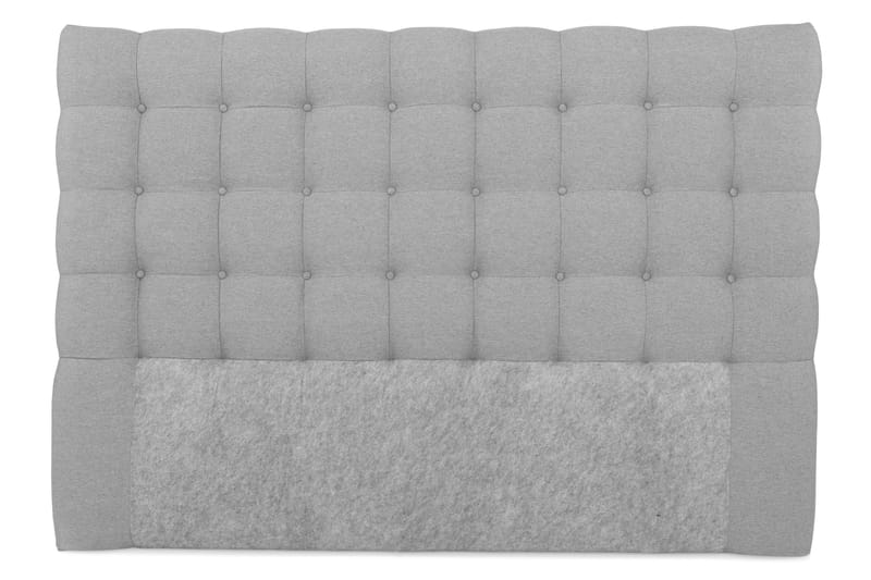 OAKHAM Komplett Sängpaket Säng med Förvaring 180x200 Ljusgrå - Royal Box Sänggavel 180 cm - Komplett Sängpaket - Kontinentalsängar