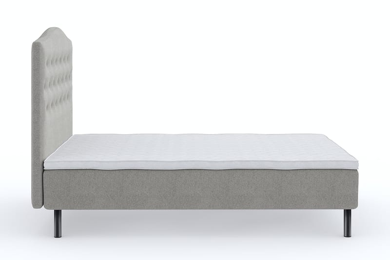 Wega Sängpaket Ramsäng 105x200 cm Grå - Komplett Sängpaket - Ramsäng