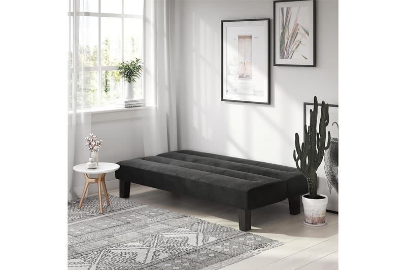 KEBO Futon Svart - Dorel Home - Futon soffa
