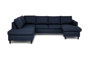JAN U-soffa med Divan Höger Blå