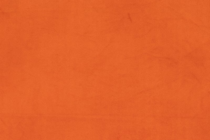 ALSTAD Fotpall Sammet Orange - Skräddarsy färg och tyg - Fotpall