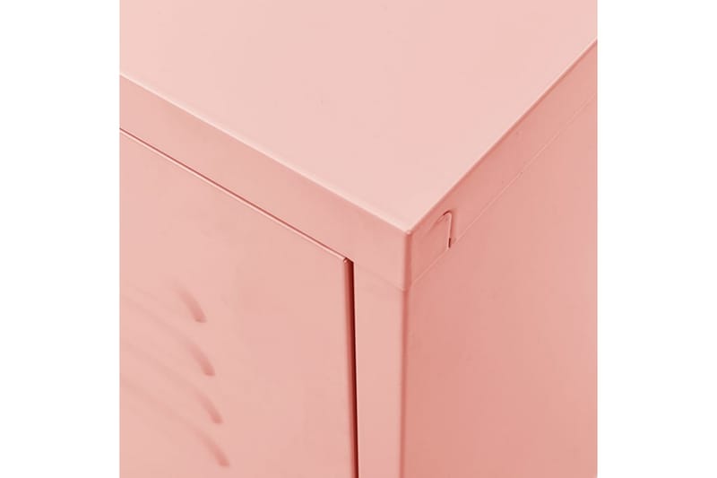 Tv-bänk pink 105x35x50 cm stål - Rosa - Tv-bänkar