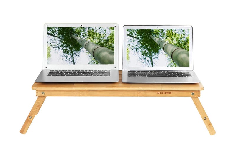 MARIBEL Laptopbord 72 Bambu Brun - Songmics - Avlastningsbord & konsolbord - Bord
