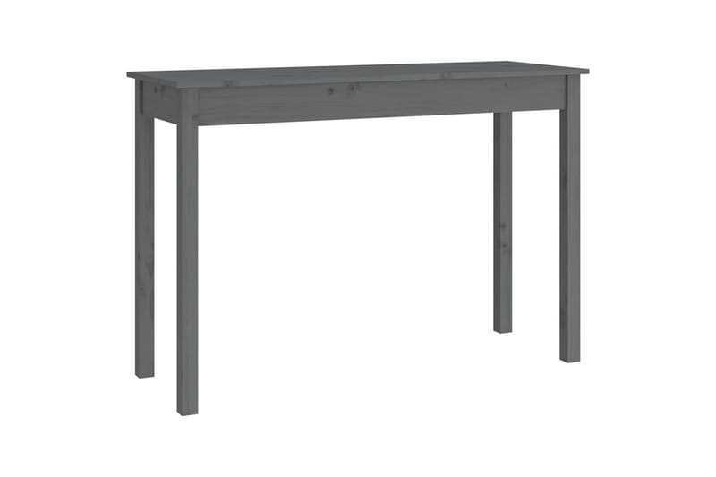 beBasic Konsolbord grå 110x40x75 cm massiv furu - Hallbord - Bord - Avlastningsbord & konsolbord