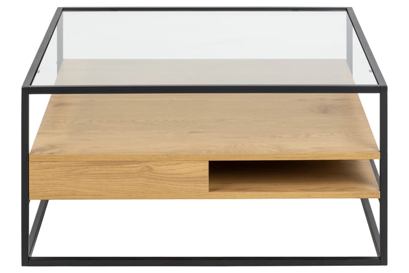 Sakila Soffbord 80x80 cm Transparent - Soffbord - Bord