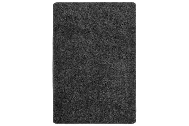 Matta mörkgrå 160x230 cm halkfri - Grå - Ryamattor