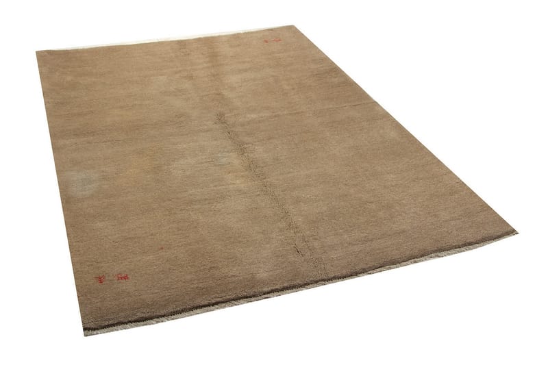 Handknuten Persisk Ullmatta 175x240 cm Gabbeh Shiraz Beige - Persisk matta - Orientaliska mattor