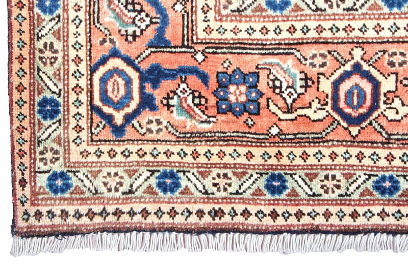 Handknuten Persisk Matta 215x324 cm Mörkblå/Koppar - Persisk matta - Orientaliska mattor