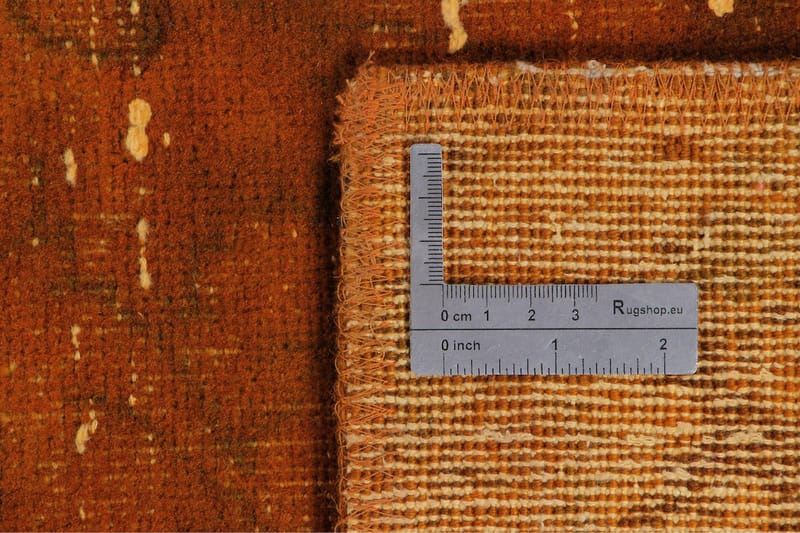Handknuten Persisk Ullmatta 252x375 cm Vintage  Orange/Brun - Persisk matta - Orientaliska mattor
