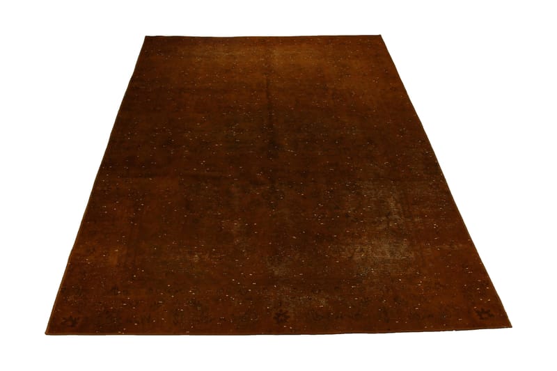 Handknuten Persisk Ullmatta 252x375 cm Vintage  Orange/Brun - Persisk matta - Orientaliska mattor