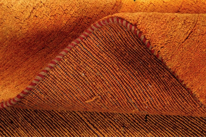 Handknuten Persisk Ullmatta 185x287 cm Gabbeh Shiraz Senap - Persisk matta - Orientaliska mattor