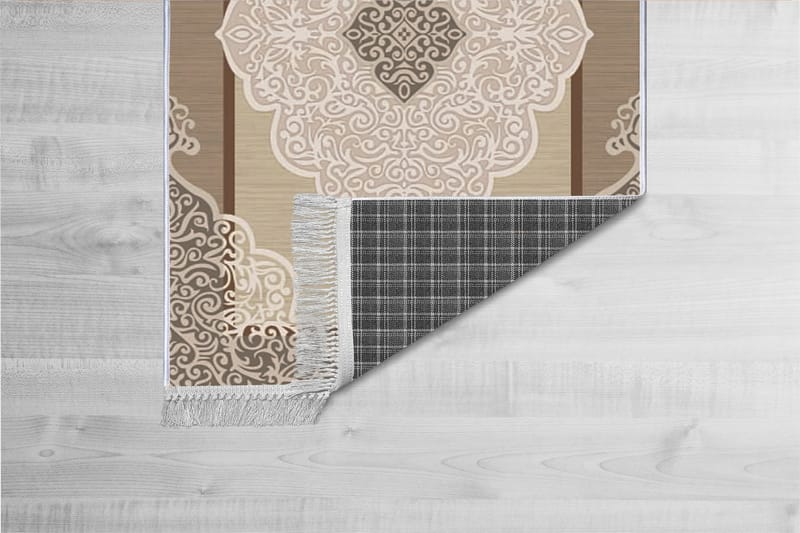 HOMEFESTO Matta 100x300 cm Multifärgad/Sammet - Persisk matta - Orientaliska mattor