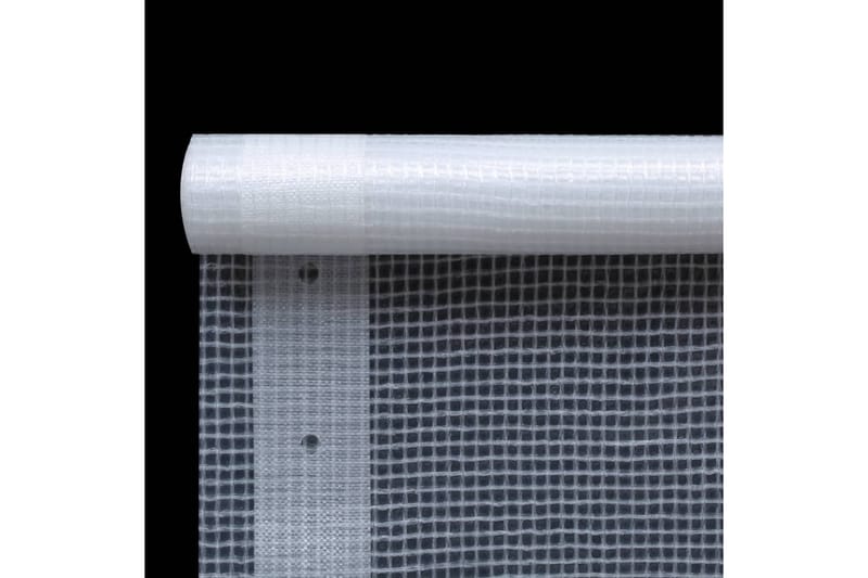 Leno presenning 260 g/m² 2x6 m vit - Vit - Presenningar
