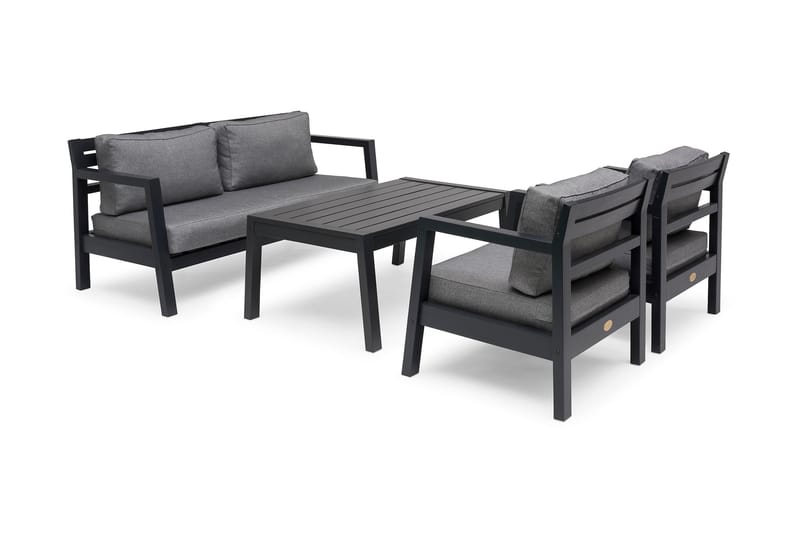 STOLTÖ Bord 120 Svart - Soffbord utomhus & loungebord - Sidobord utomhus - Loungemöbler
