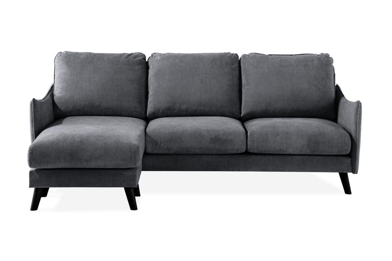 OSCAR LYX 3-sits Divansoffa Vänster Mörkgrå - Divansoffa & schäslong