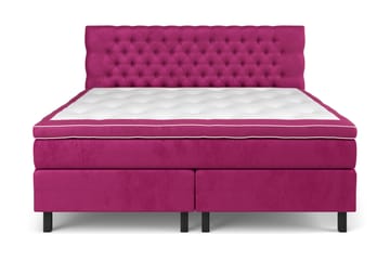 GRAND XL Sängpaket 210x210 cm Rosa Sammet