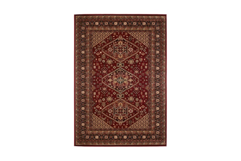 BIDJAR Ryamatta 160x230 cm Röd - Ryamattor