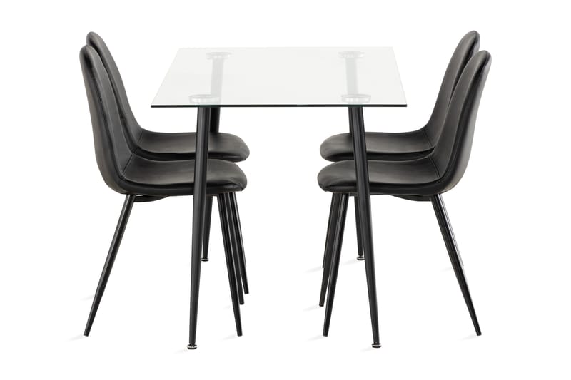 VENDEL Matbord 135 cm med 4 st NIKOLAS Matstol - Matgrupp & matbord med stolar