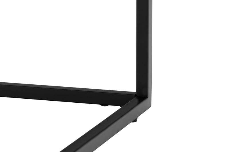CARRIE Soffbord 120 cm Marmor/Vit/Svart - Bord - Marmorbord - Soffbord
