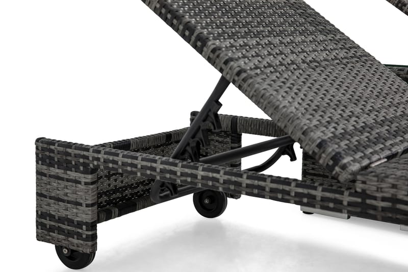 BAHAMAS Solsäng 2-Pack + Sidobord Grå -   - Solsängar & solvagnar