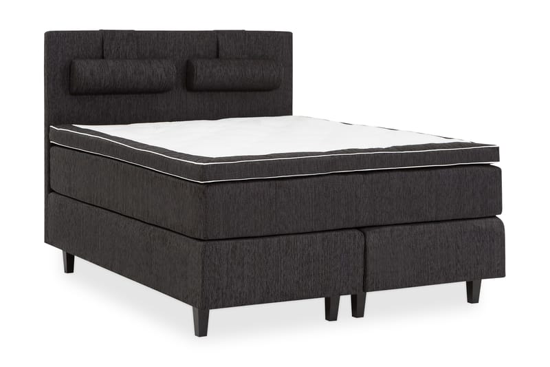 HILTON DELUXE 180 Kontinentalsängpaket Svart - Kontinentalsängar - Komplett Sängpaket