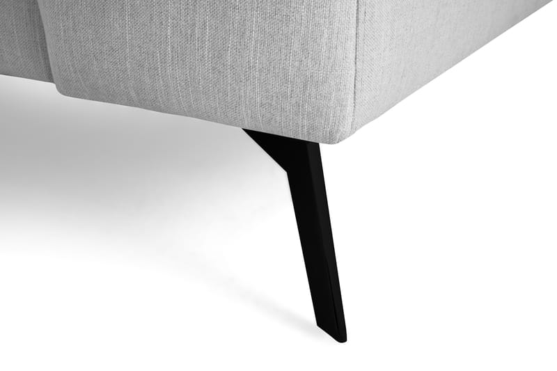 NASHVILLE LYX 4-sits Soffa med Schäslong Vänster Grå - Divansoffa & schäslong