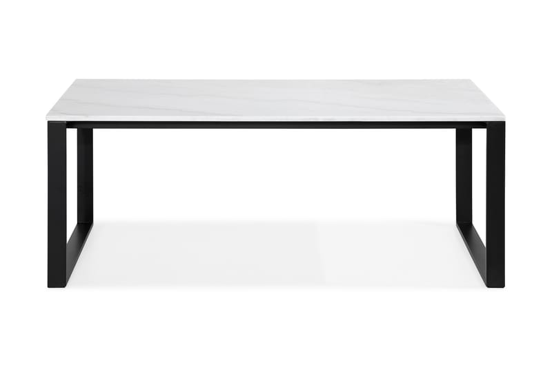 AULI Matbord 200 Vit/Svart - Bord - Matbord & köksbord