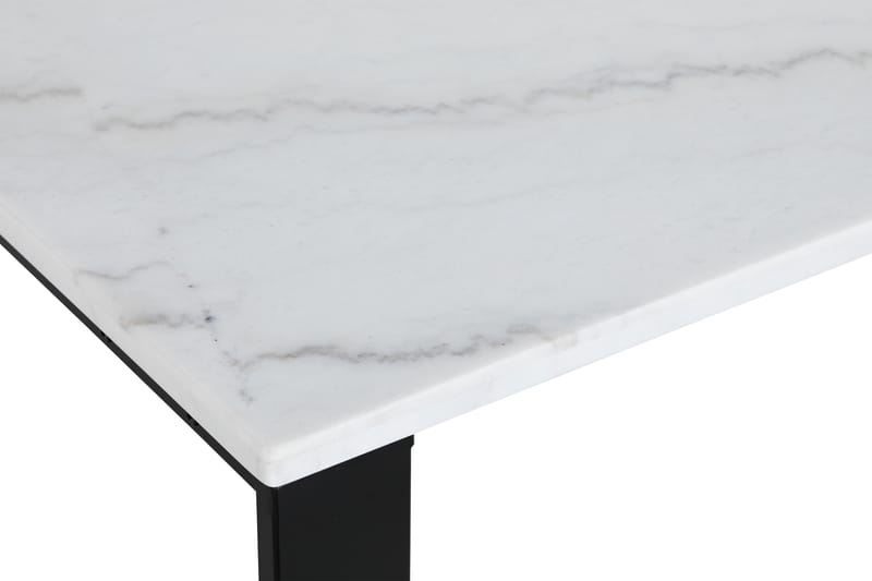 AULI Matbord 200 Vit/Svart -   - Bord - Matbord & köksbord