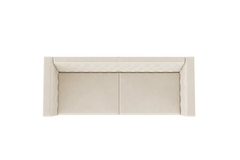 2-sitssoffa Marseille Elfenben - Elfenben - Möbler - Vardagsrum - Soffor - Sammetssoffor