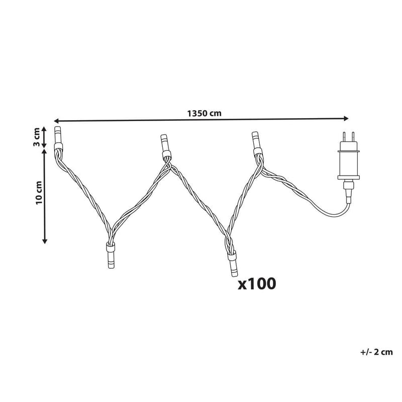 Ljusslinga Igaliku - 13.5 m - Belysning - Julbelysning - Julgransbelysning