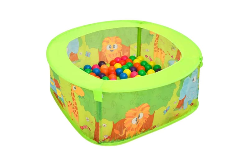 beBasic Bollhav med 300 bollar för barn 75x75x32 cm - Barn & bebis - Barnrumsinredning & leksaker - Dekoration barnrum & inredning barn - Bollhav
