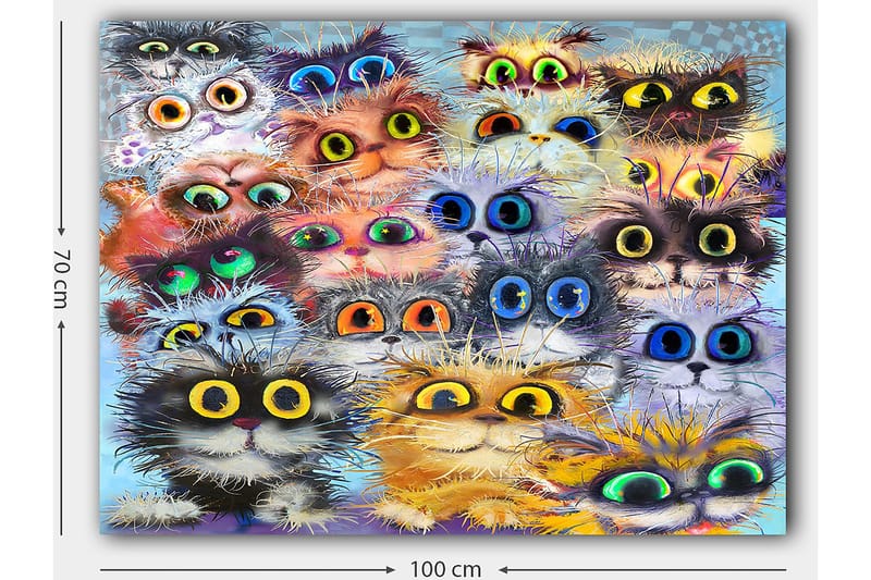 Decorative Canvas Painting 70x100 - Inredning & dekor - Tavlor & konst - Canvastavla