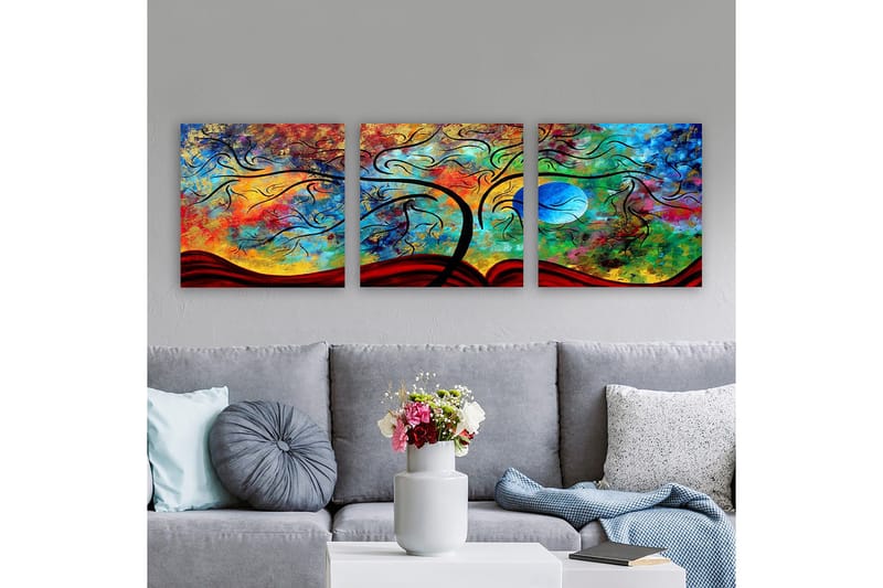 Decorative Canvas Painting (3 Pieces) 30x30