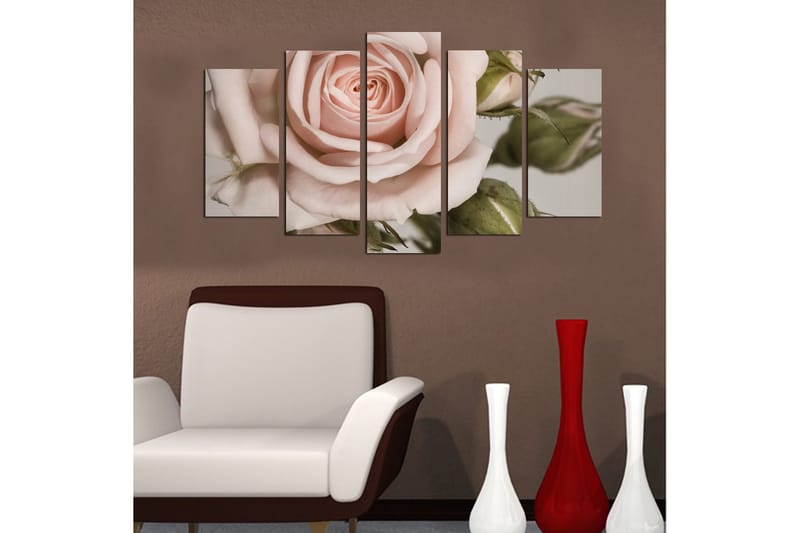 Decorative MDF Painting (5 Pieces) 20x60 - Inredning & dekor - Tavlor & konst - Canvastavla