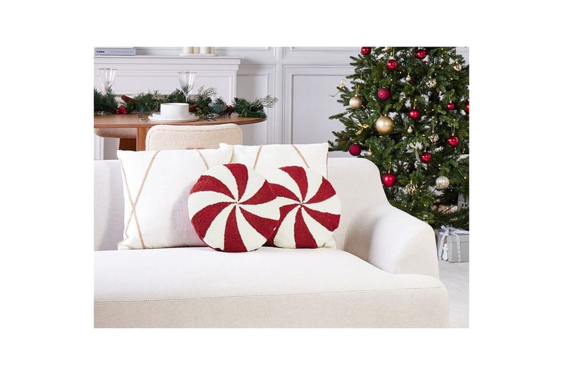 Prydnadskuddar Swirl Candy set om 2 - Barn & bebis - Barnrumsinredning & leksaker - Dekoration barnrum & inredning barn - Vimplar barnrum