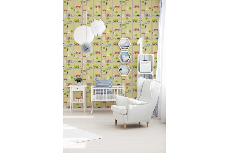 Barnrums Tapet Boys & Girls Papper - AS Creation - Barn & bebis - Barnrumsinredning & leksaker - Dekoration barnrum & inredning barn - Tapet barnrum