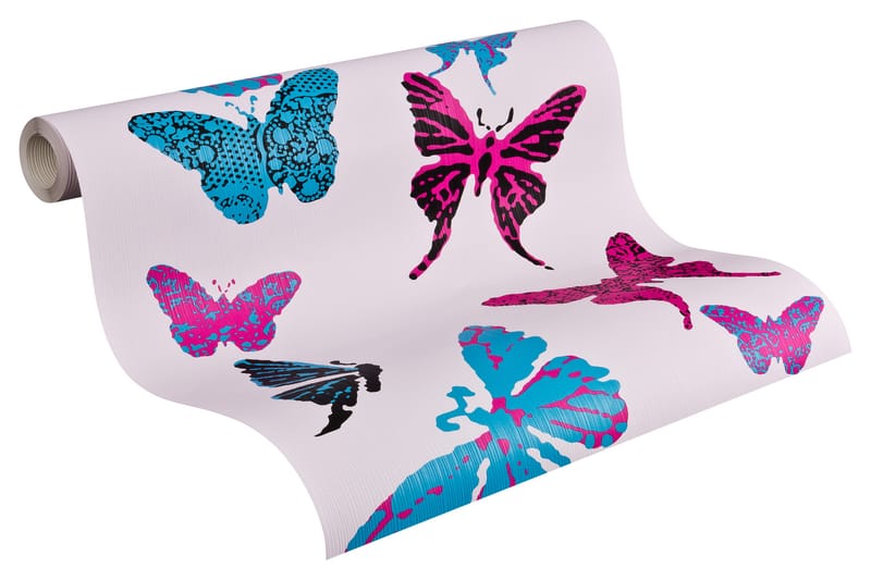 Barnrums Tapet Boys & Girls Papper Lila - AS Creation - Barn & bebis - Barnrumsinredning & leksaker - Dekoration barnrum & inredning barn - Tapet barnrum