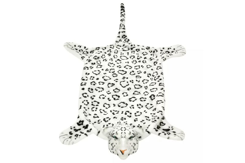 Donall Leopardmatta 139 Plysch - Vit - Barn & bebis - Barnrumsinredning & leksaker